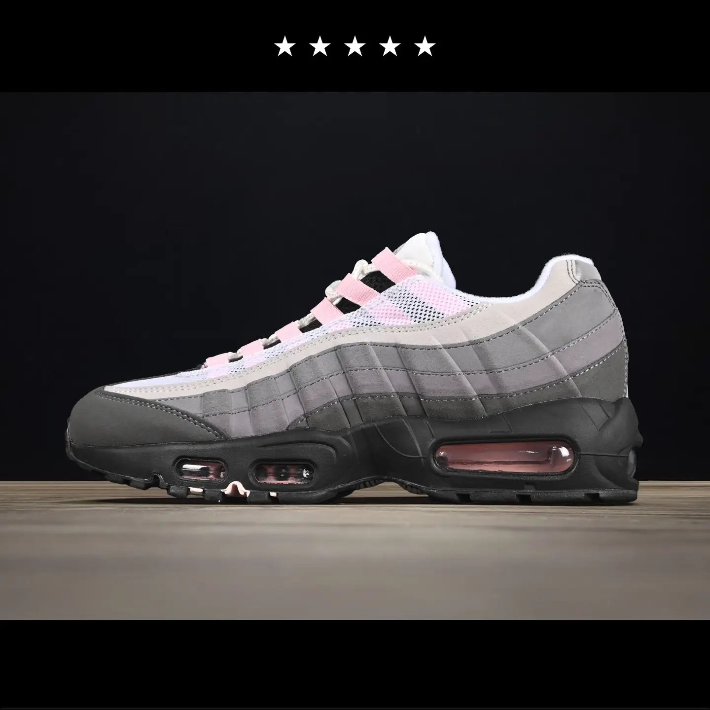 【Zhen Shu】Men's Shoes, Thick-Soled Retro Running Shoes, Classic Air-Cushion Shoes for Men and Women, Gray and Pink, Comfortable Casual Sports Shoes