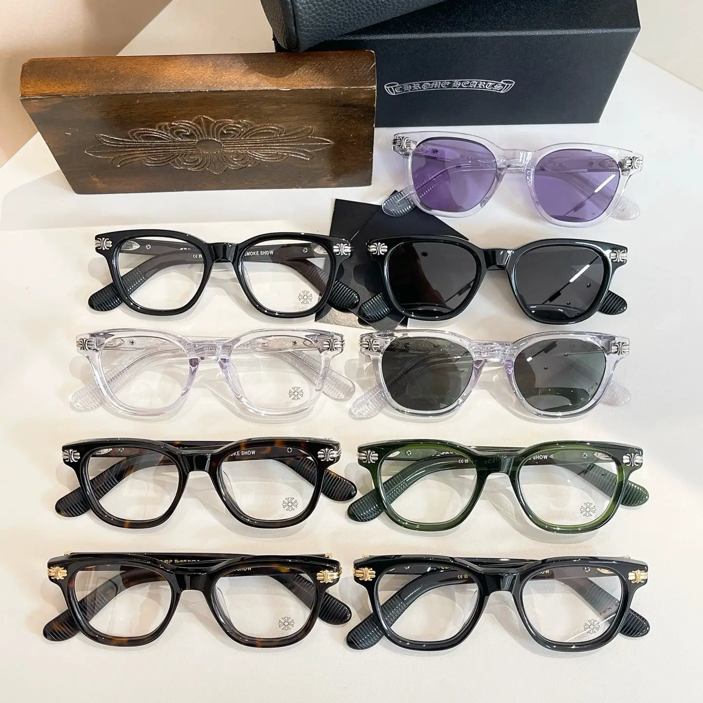 【Titanium Batch】CH Model:SMOKE SHOW SIZE:52-21-153 Amy: +852 97075632 or Mina: +852 70959088,WA