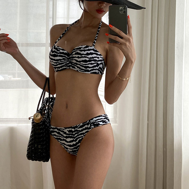 Source factory a generation of AliExpress foreign trade swimsuit women sexy Europe and the United States cross-border bikini three-point swimsuit