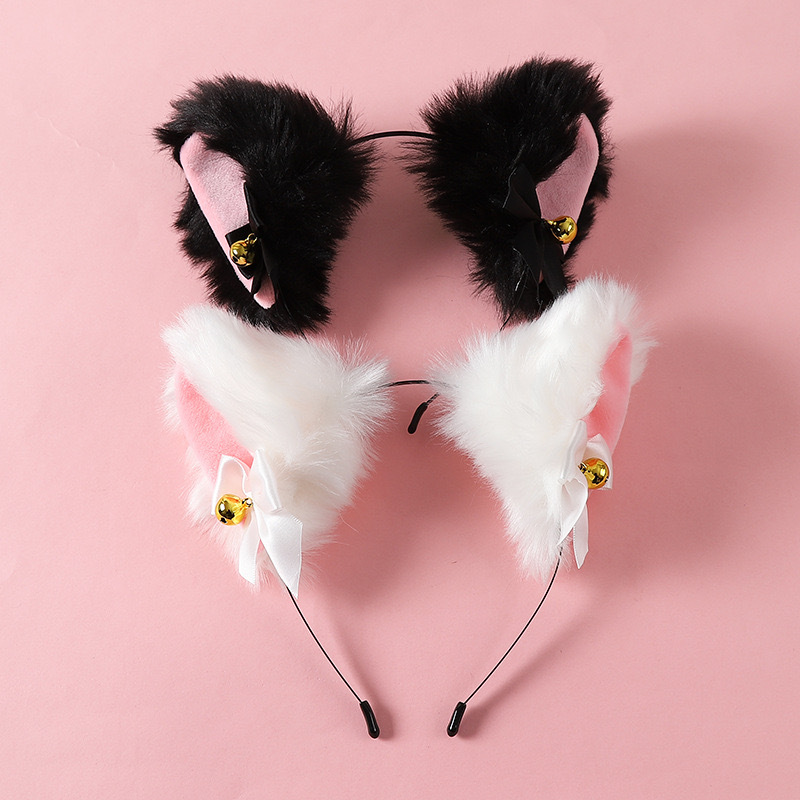 Stuffed Cute Cat Ear Headband Fox Headband Fresh, Cool and Handsome Super Cute Girly Heart Cute Trendyy Jewelry