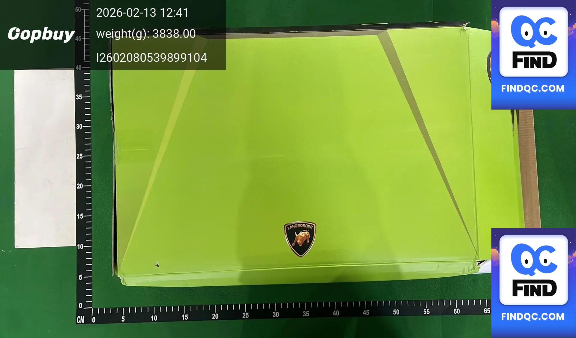 Lego Technic Lamborghini Sian FKP 37 QC