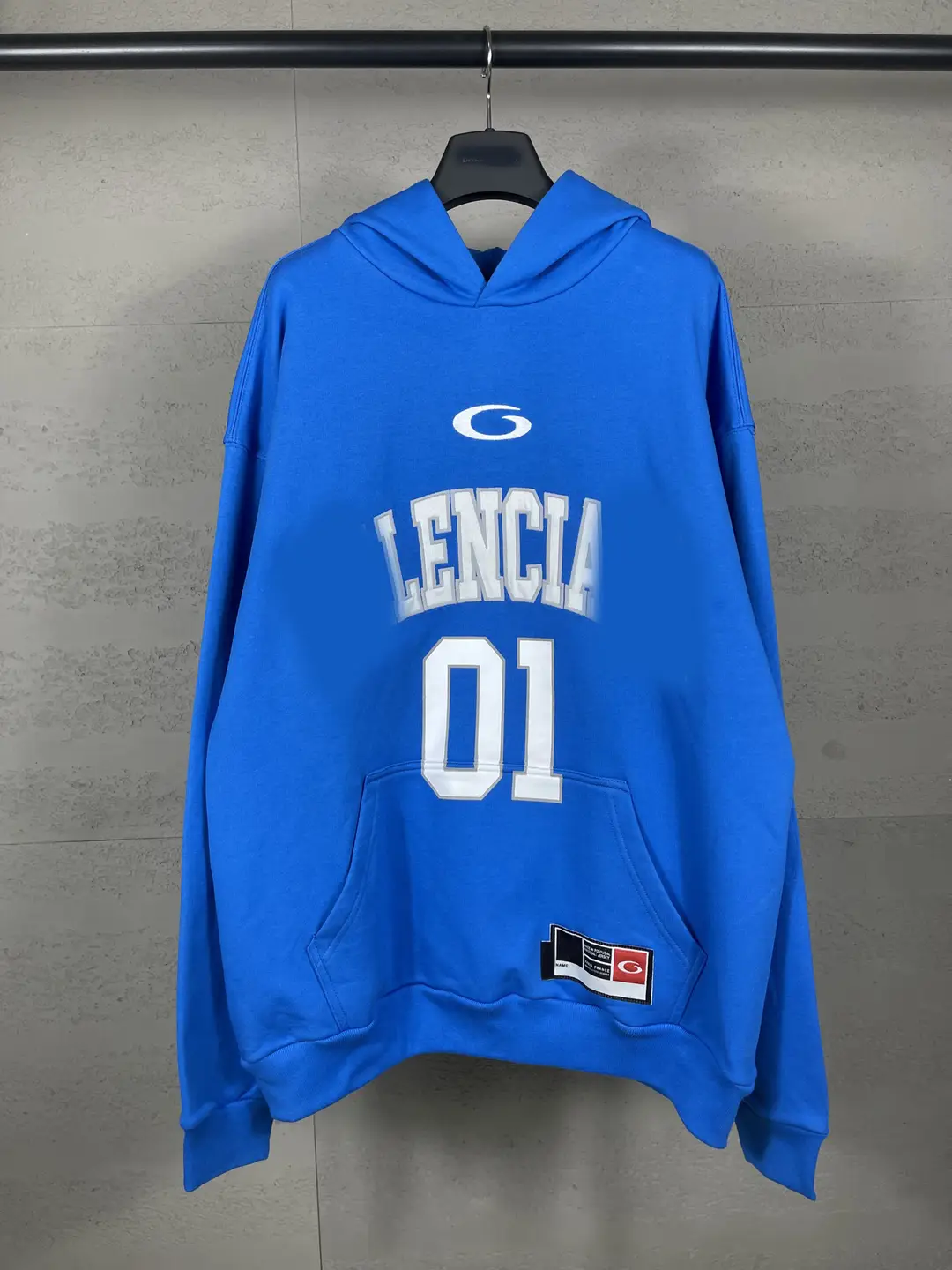 2025 Autumn and Winter Paris Basketball Uniform Embroidered Printed Hooded Long Sleeve Sweatshirt Loose Hooded Long Sleeve Sweatshirt Hoodie