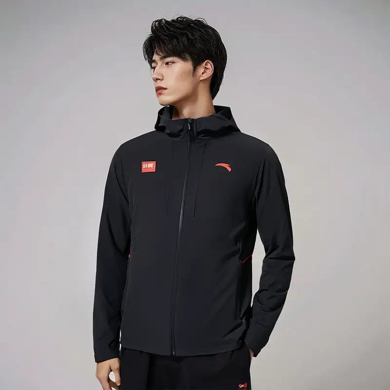 Yz Anta Sports Windbreaker Men's 2025 Summer New arrival Sun Protection Easiest for match Outwear Tops Cardigan jacket 152527610
