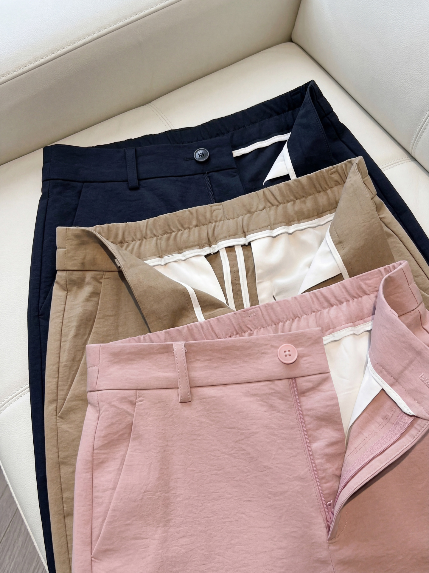 Straight-Leg Casual Pants for Women 2026 Spring and Summer New Style Simple Slimming Solid Color Long Pants