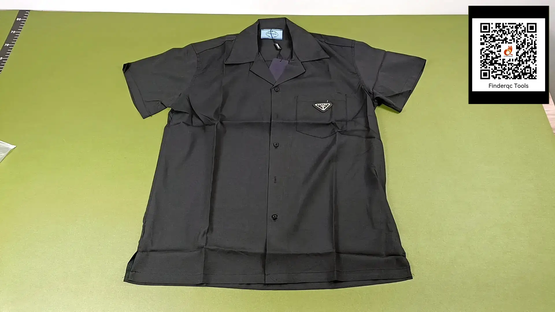 Prada Black Short Sleeve Shirt
