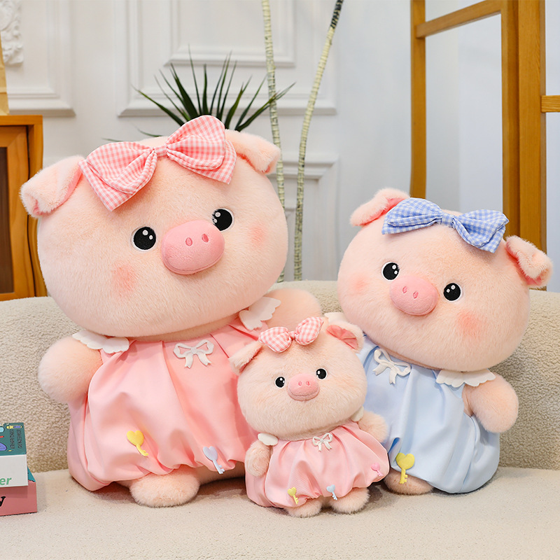 New Cute Bubble Pig Plush Toy Pig Doll Children's Toy Wholesale Pig Doll Gift