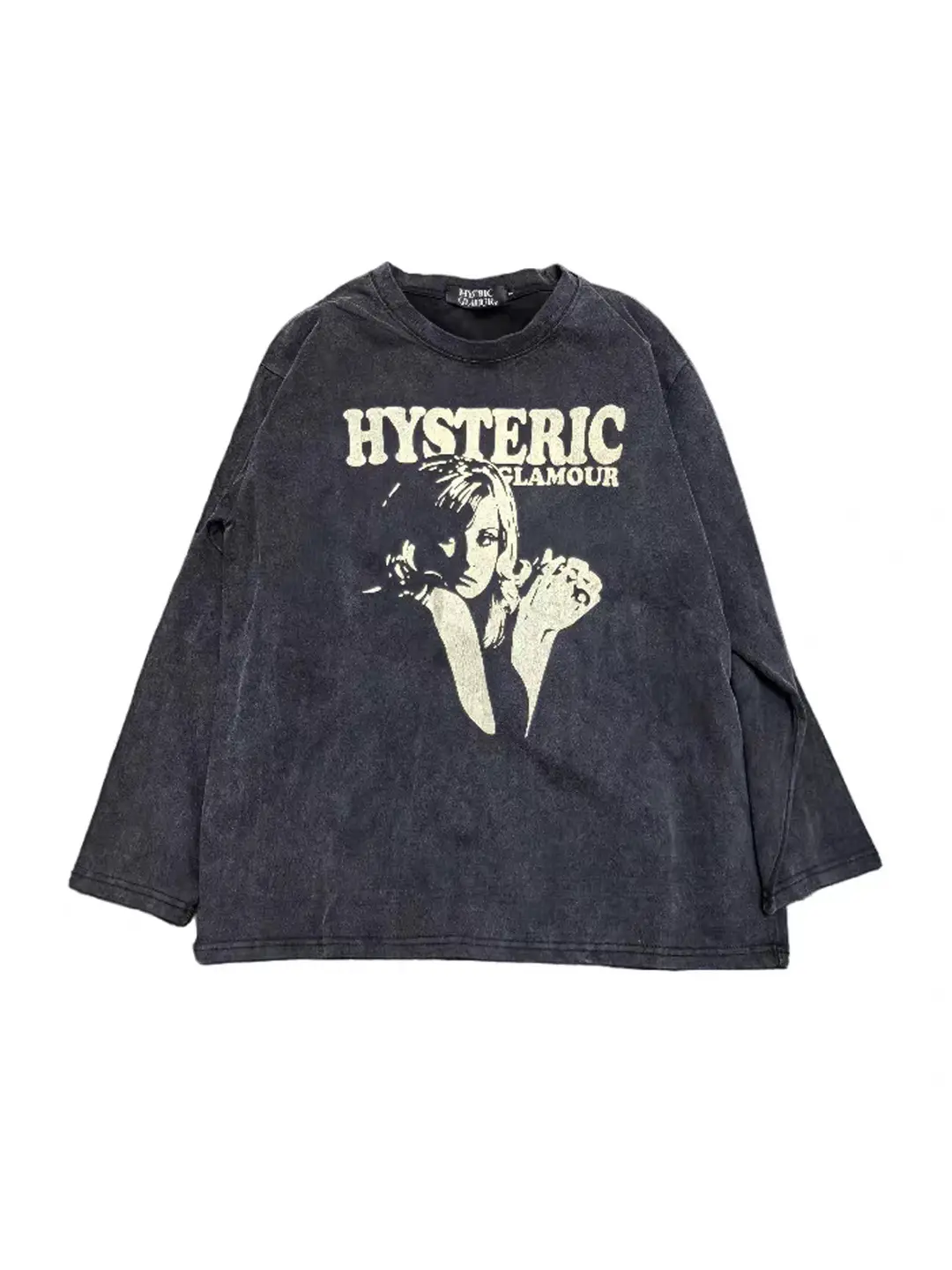 Hysteric Glamour Girl Portrait Visual Style Archive Retro Loose Casual Long Sleeves