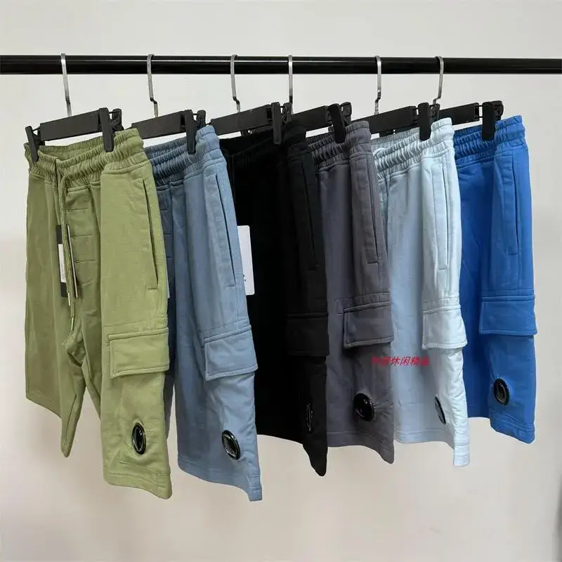 High Quality Summer pure cotton Loose Casual Sports Shorts Youth Trendy Men shorts Men's Clothing