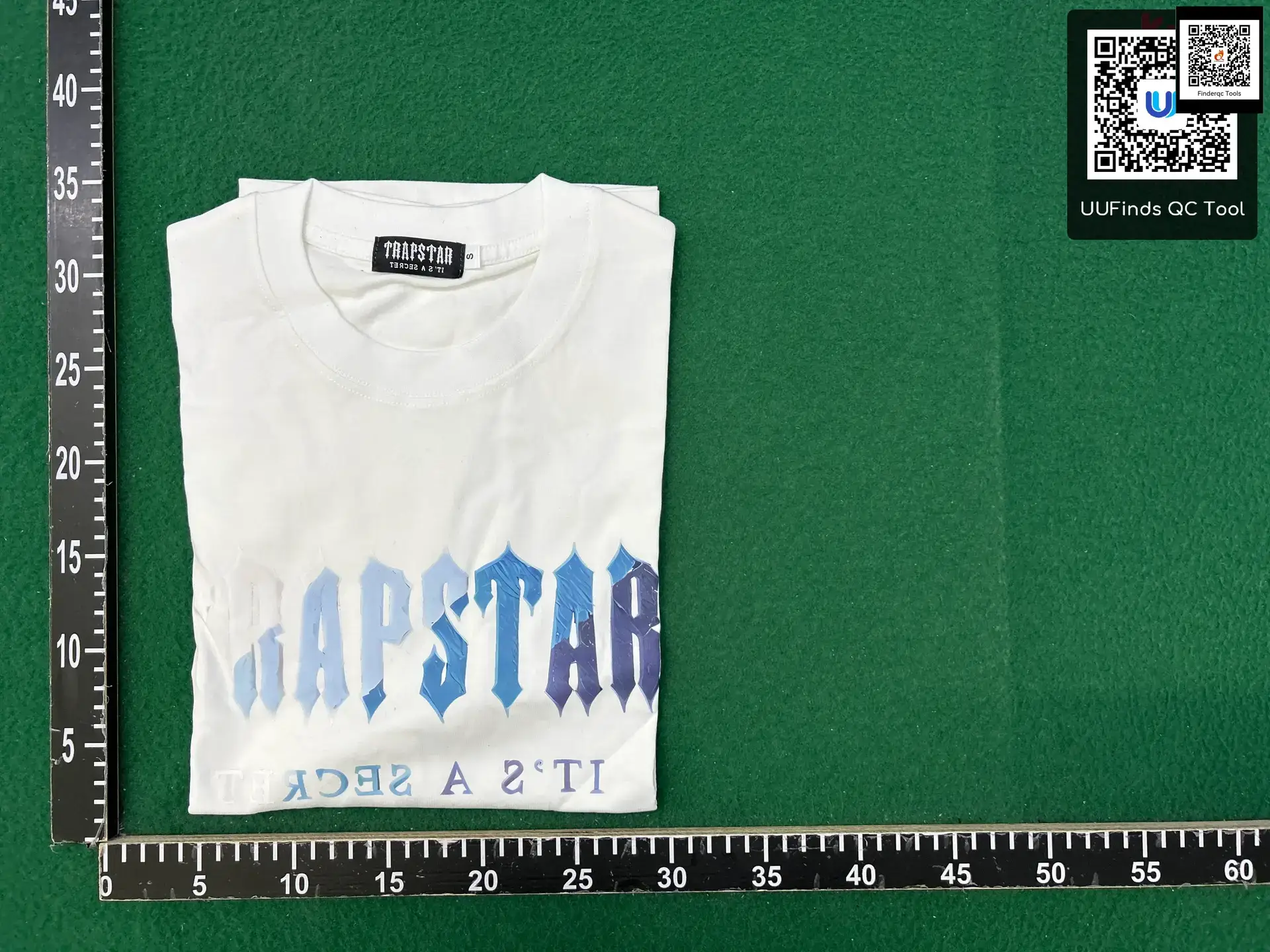 Correct Edition Trapstar Short-sleeved Letter Printed Towel Embroidered Ins Trendy Brand Casual American Street T-Shirt