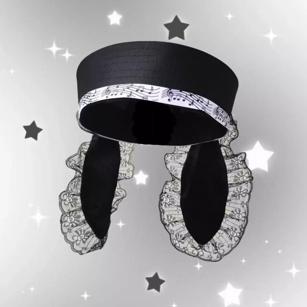 Lace Bunny Ears Musical Note Sailor Hat Subculture Lolita Navy Style Beret Cute Japanese Hat