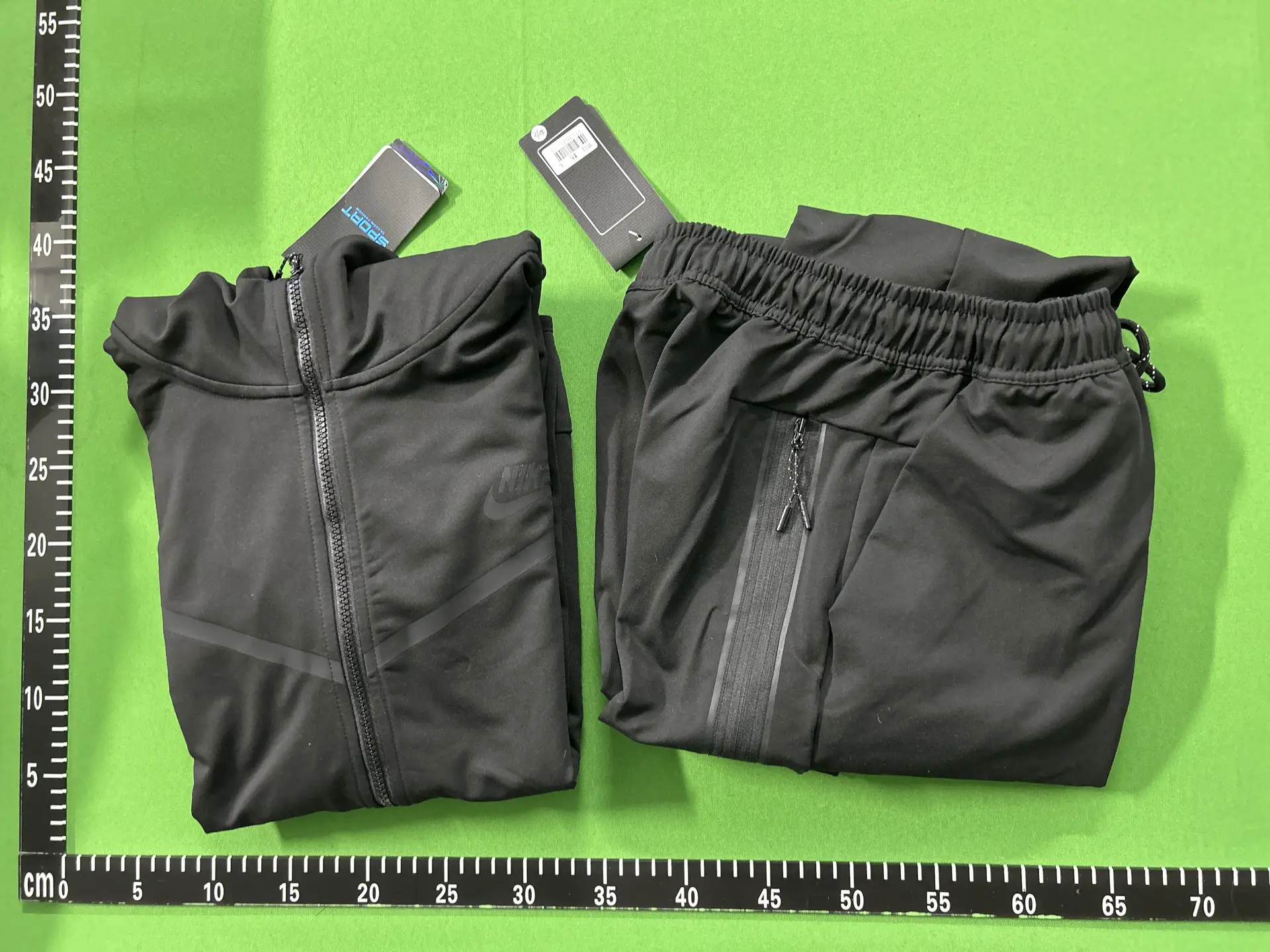 Nike Sportswear Tech Fleece Full-Zip Hoodie and Pants Set Black