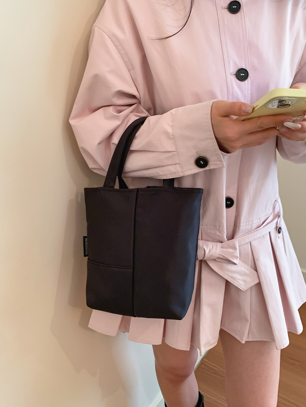 Casual Casual Canvas Bag for Women 2025 New Large-Capacity Handbag Niche Fashion Shoulder Commuter Tote Bag