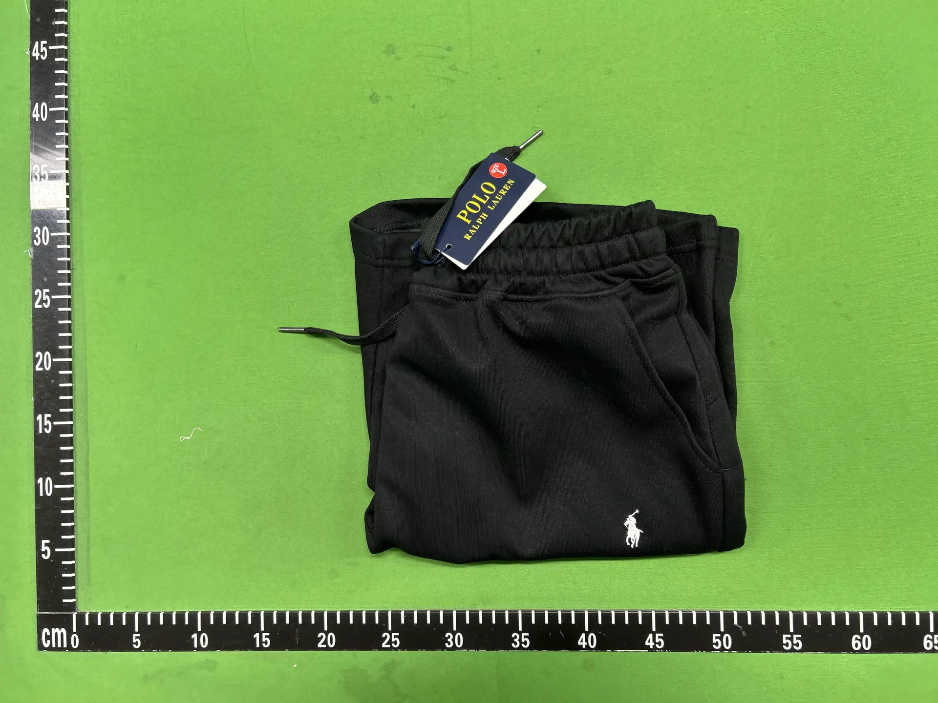 Polo Ralph Lauren Black Jogger Shorts