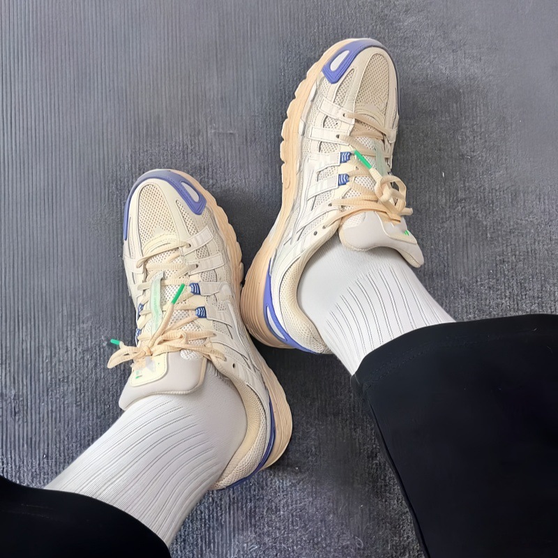 Putian Shoes Pure Original 2025 New P6000 Thick-Soled Sports Shoes Men's Shoes Women's Shoes Spring Slippers Croc Shoes