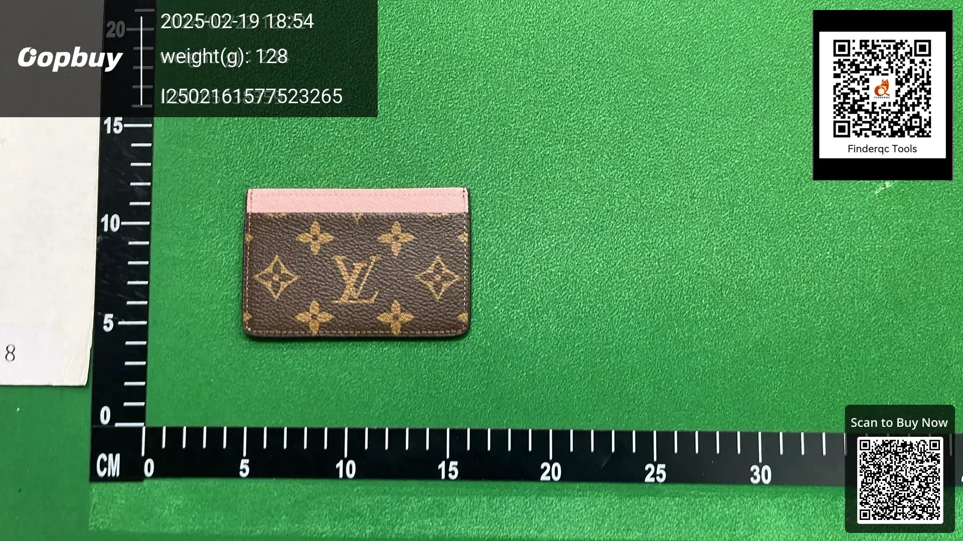 Louis Vuitton Monogram Canvas Card Holder Pink