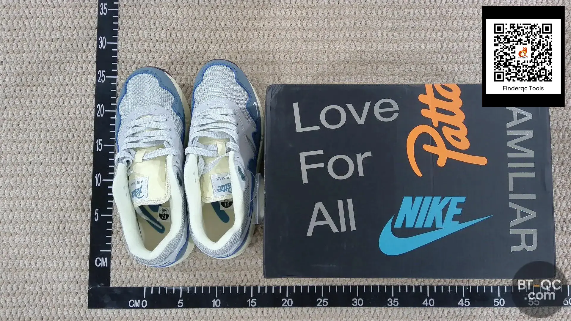 Nike Air Max 1 Patta White