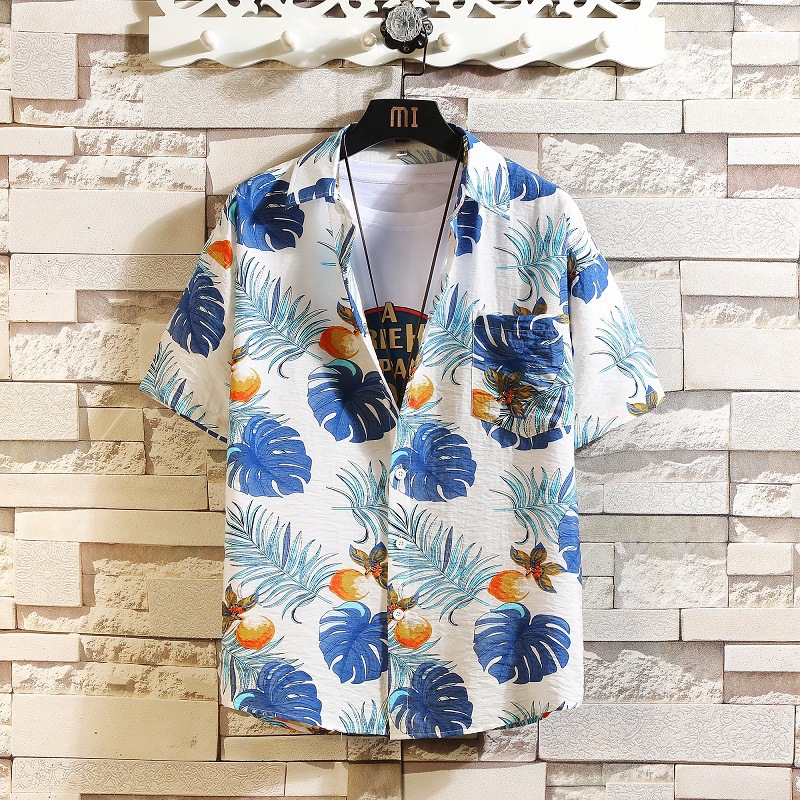 Xingshang 2020 Summer Men's New Casual Loose Shirt Youth Color 9-Color Shirt Factory Direct Supply