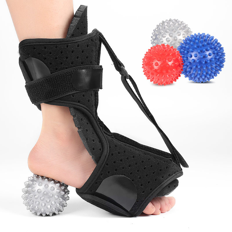 Plantar Fascia Foot Drop Orthosis Ankle Protective Splint Strap Ankle Brace Fixed Support Foot Support