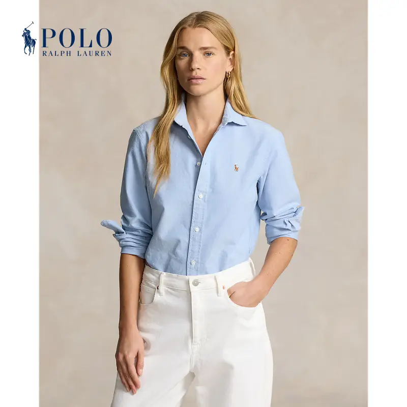 Ralph Lauren/Ralph Lauren Women's Classic Cotton Oxford Cloth shirt Rl24233