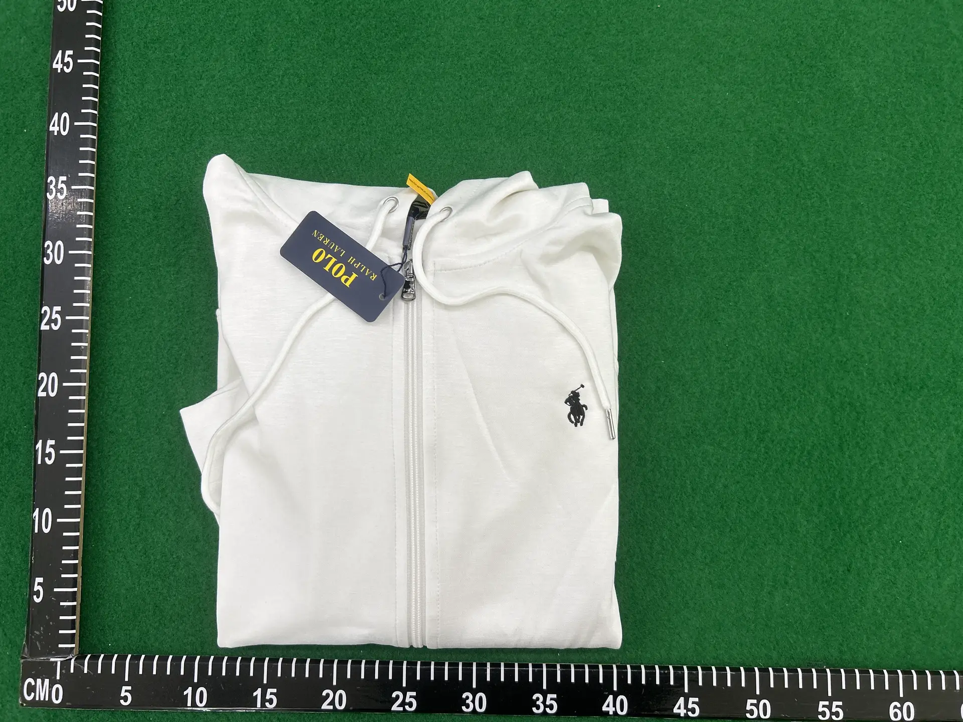 Polo Ralph Lauren Zip Hoodie White