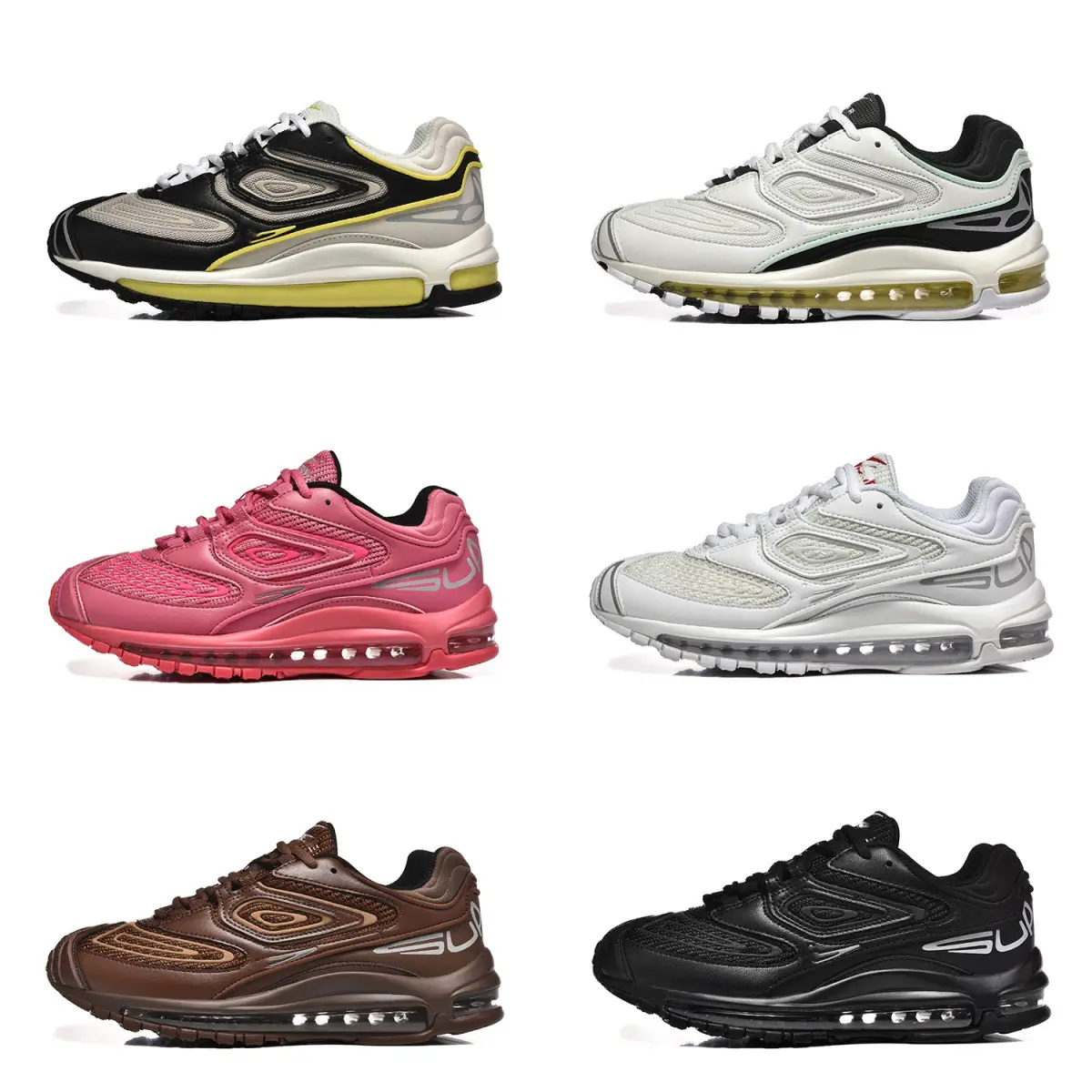 New with half-size Max98 sneakers men fashion trend air cushion street shoes cross-border men's and women's shoes 38-46 large size