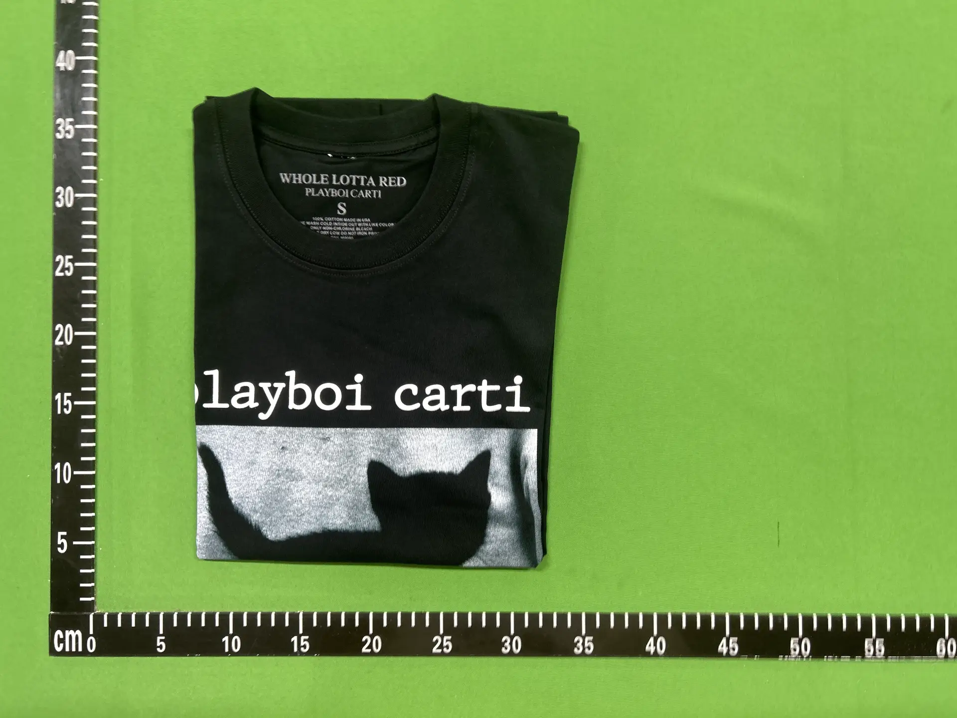 Playboi Carti Whole Lotta Red T-shirt Black