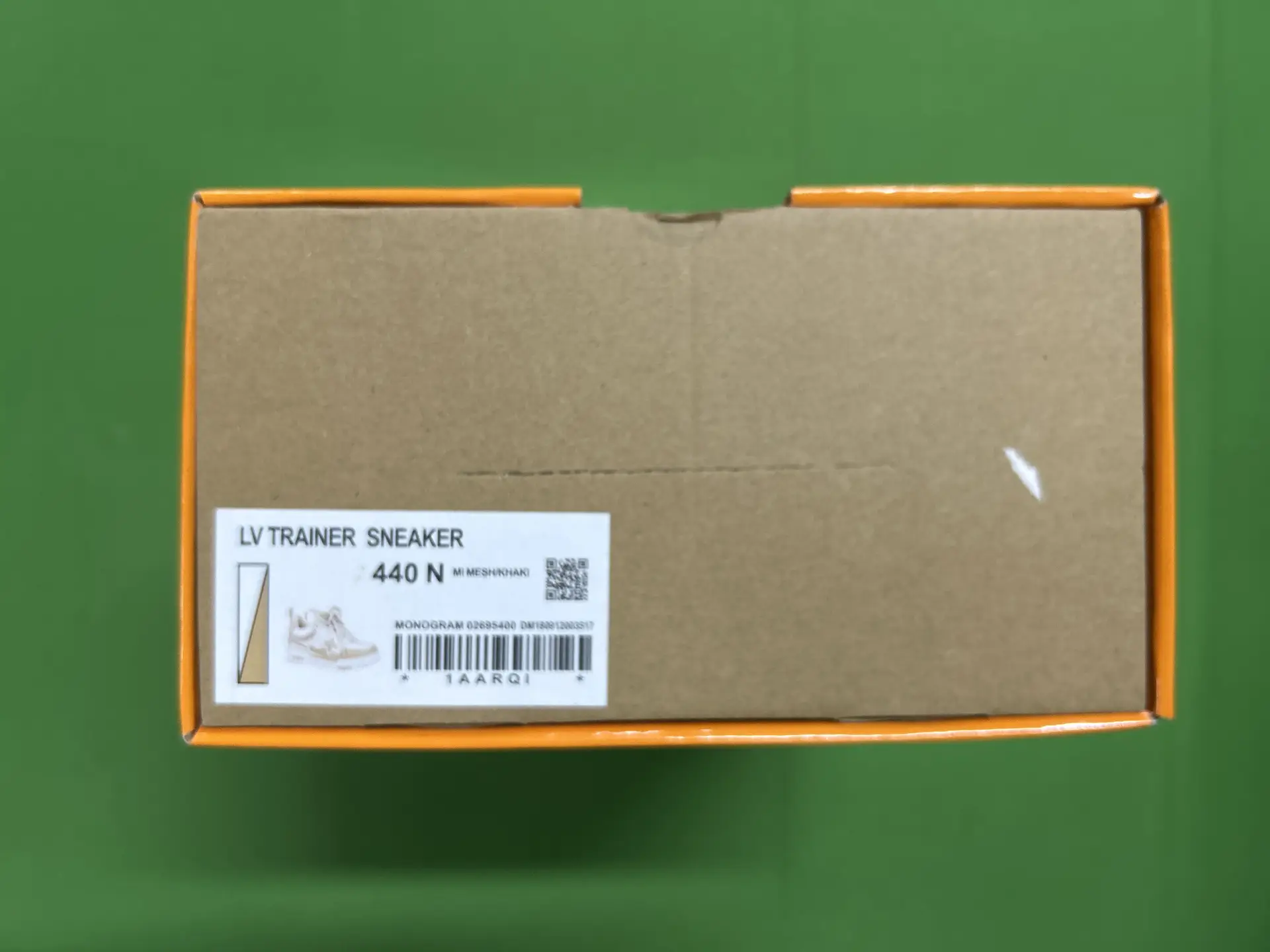 LV Trainer Sneaker 440 N Mi Meshkhaki