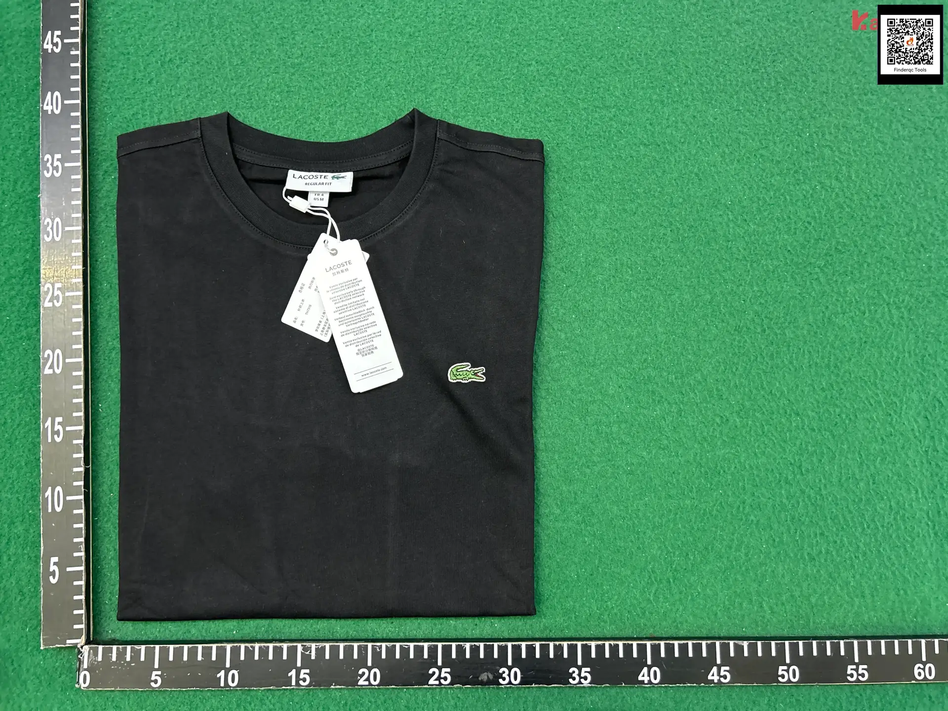 Lacoste Regular Fit T-Shirt Black