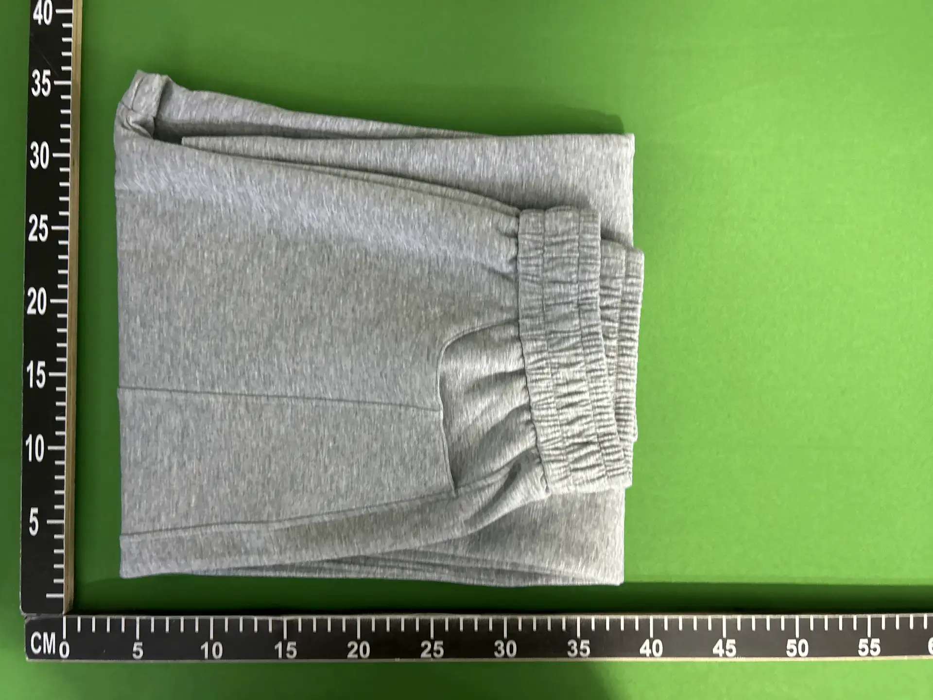 2026 Autumn/Winter New 320g Air Layer Mamba Cotton Patchwork Curved Loose Versatile Straight Men's Casual Pants