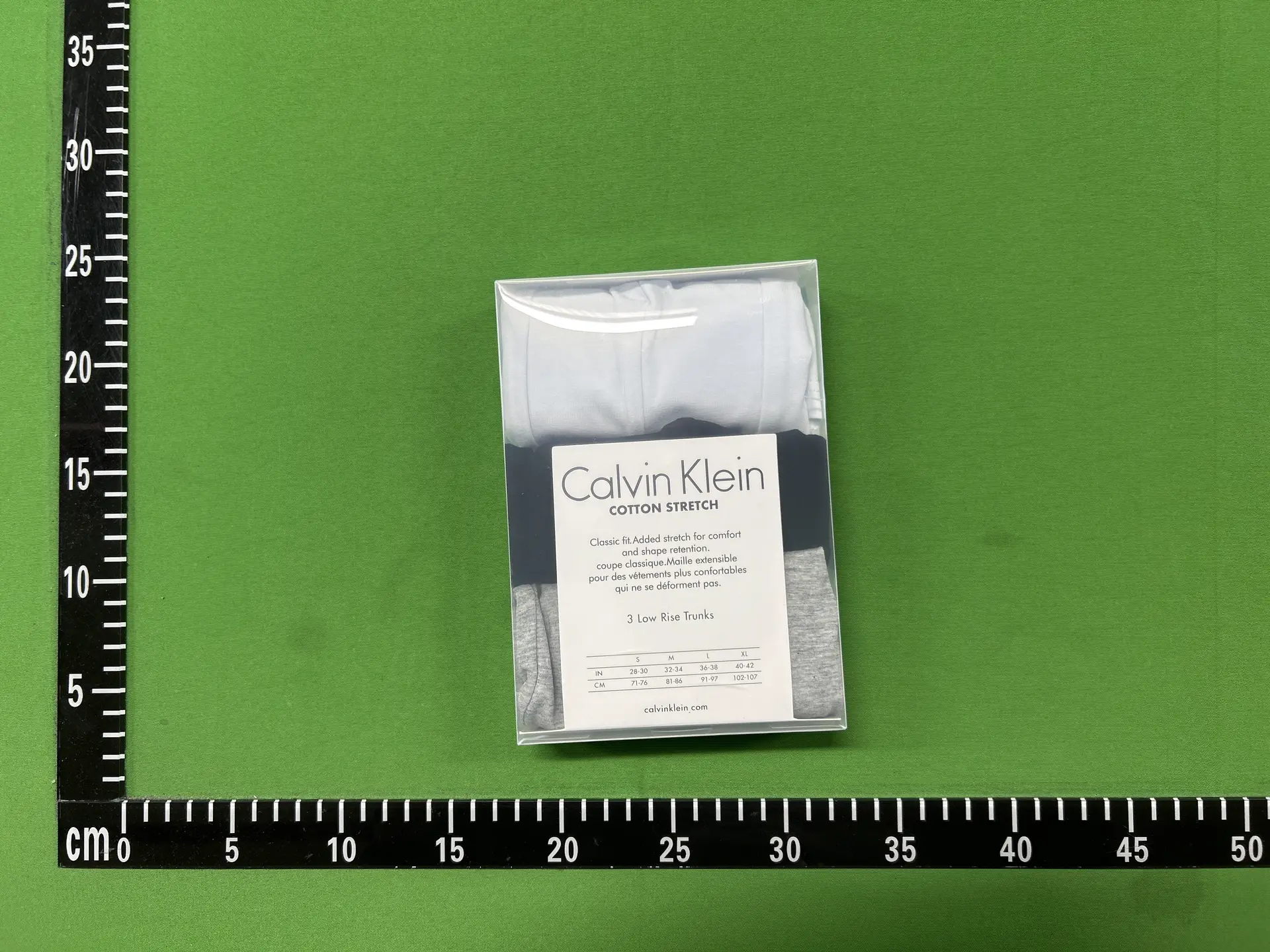 Calvin Klein Cotton Stretch 3 Low Rise Trunks