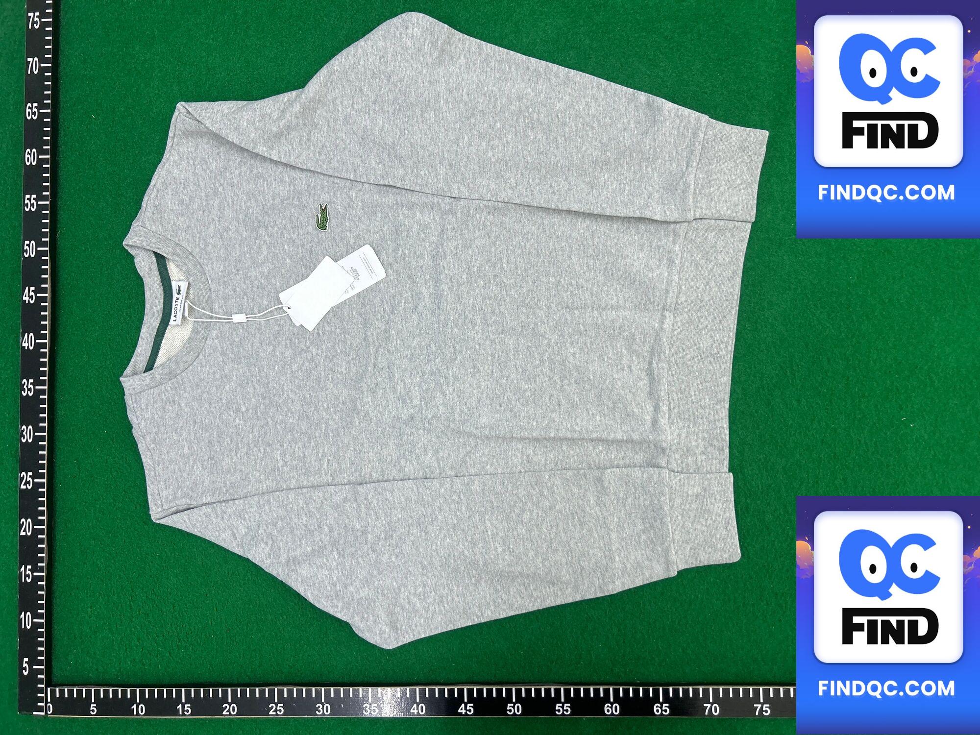 Lacoste Classic Fit Crewneck Sweatshirt QC