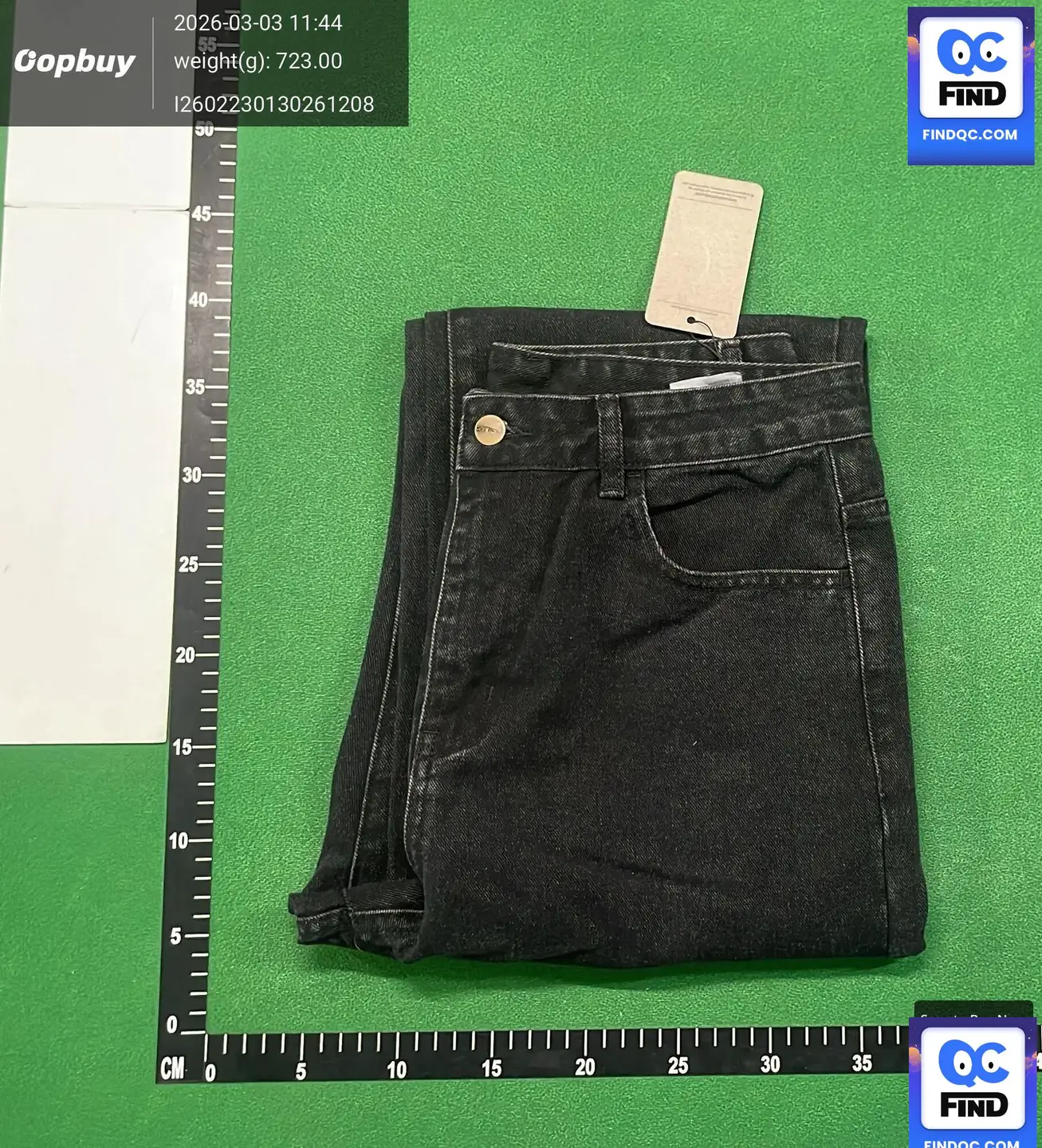 Black Denim Jeans