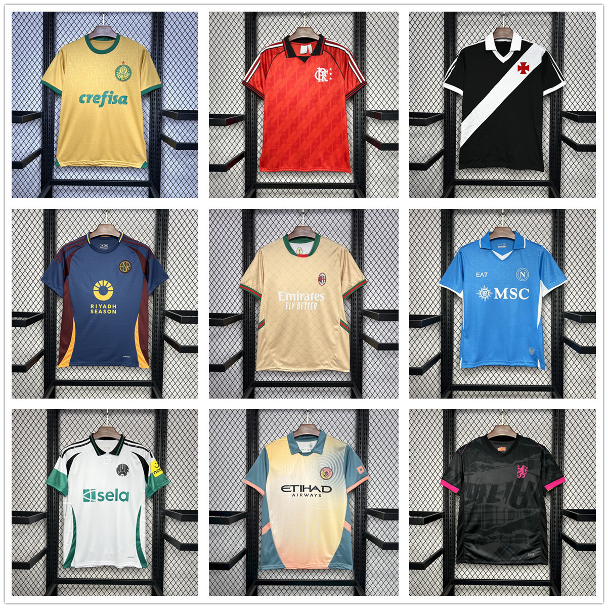 New Soccer Jerseys Flamengo, Barcelona, Roma, Manchester City, Ac, Newcastle, and Spain Fan Jerseys QC-Foto von 1688 auf Qualit.ly