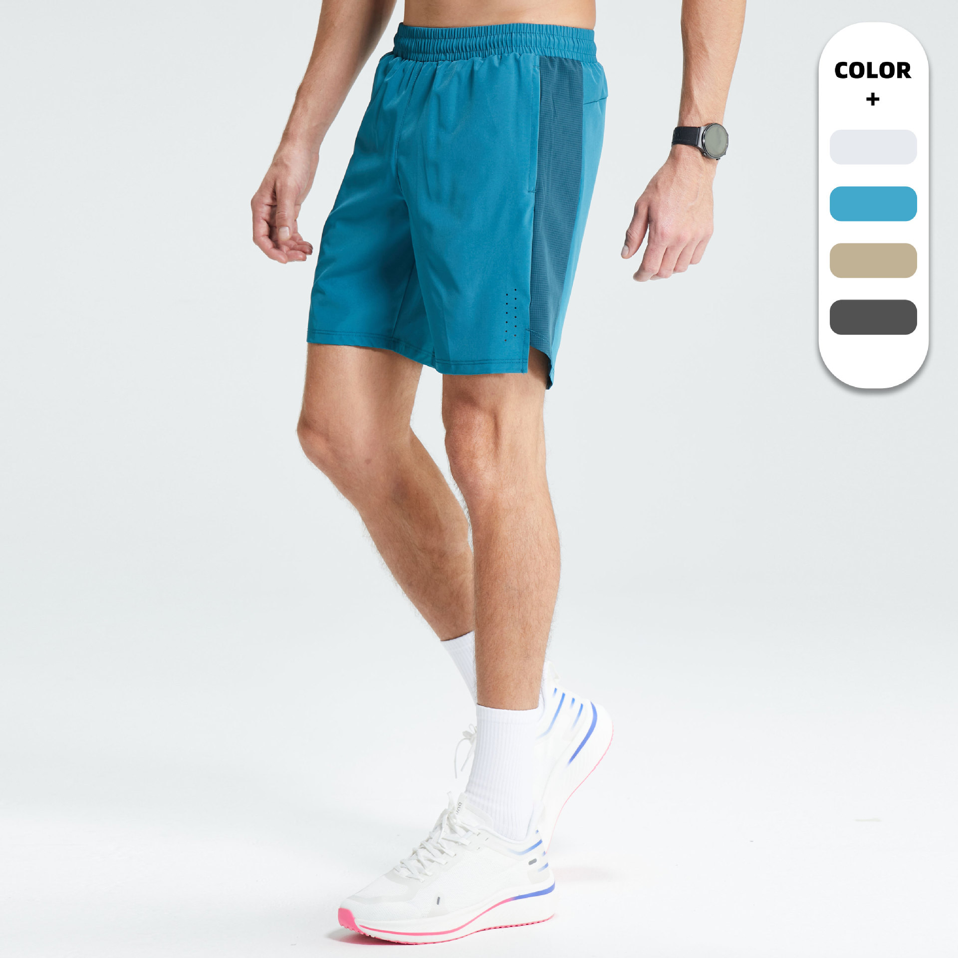 Summer Thin Sports Shorts Men's Quick-drying Mesh Breathable Training Shorts Fitness Running American Basketball Shorts