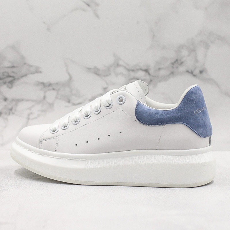 Mcqueen White Shoes 2022 Spring New Thick-Soled Heightening Sneakers Women's Casual Couple Style Platform Shoes Versatile Trbottomy Shoes QC-foto från 1688 på Qualit.ly