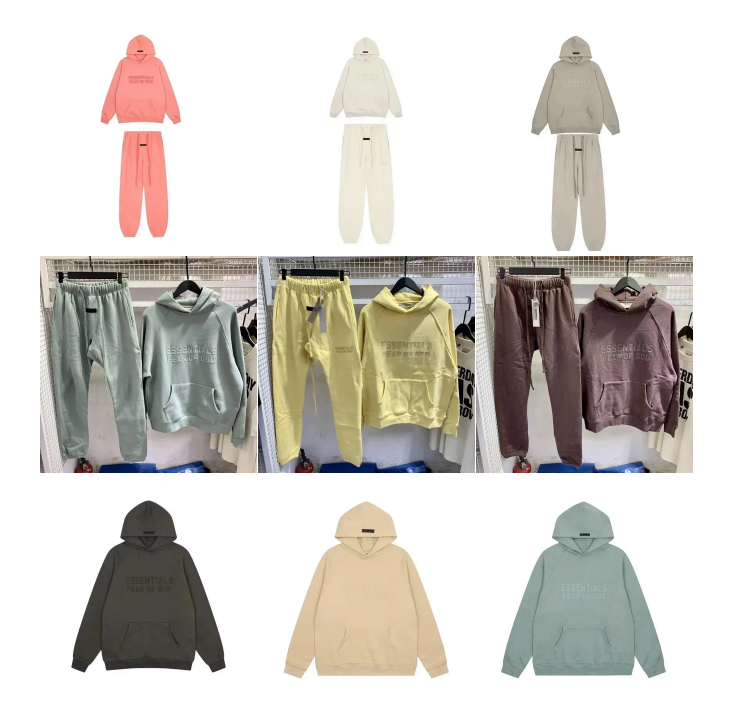 ESSENTIALS FEAR OF GOD Hoodie and Sweatpants Set