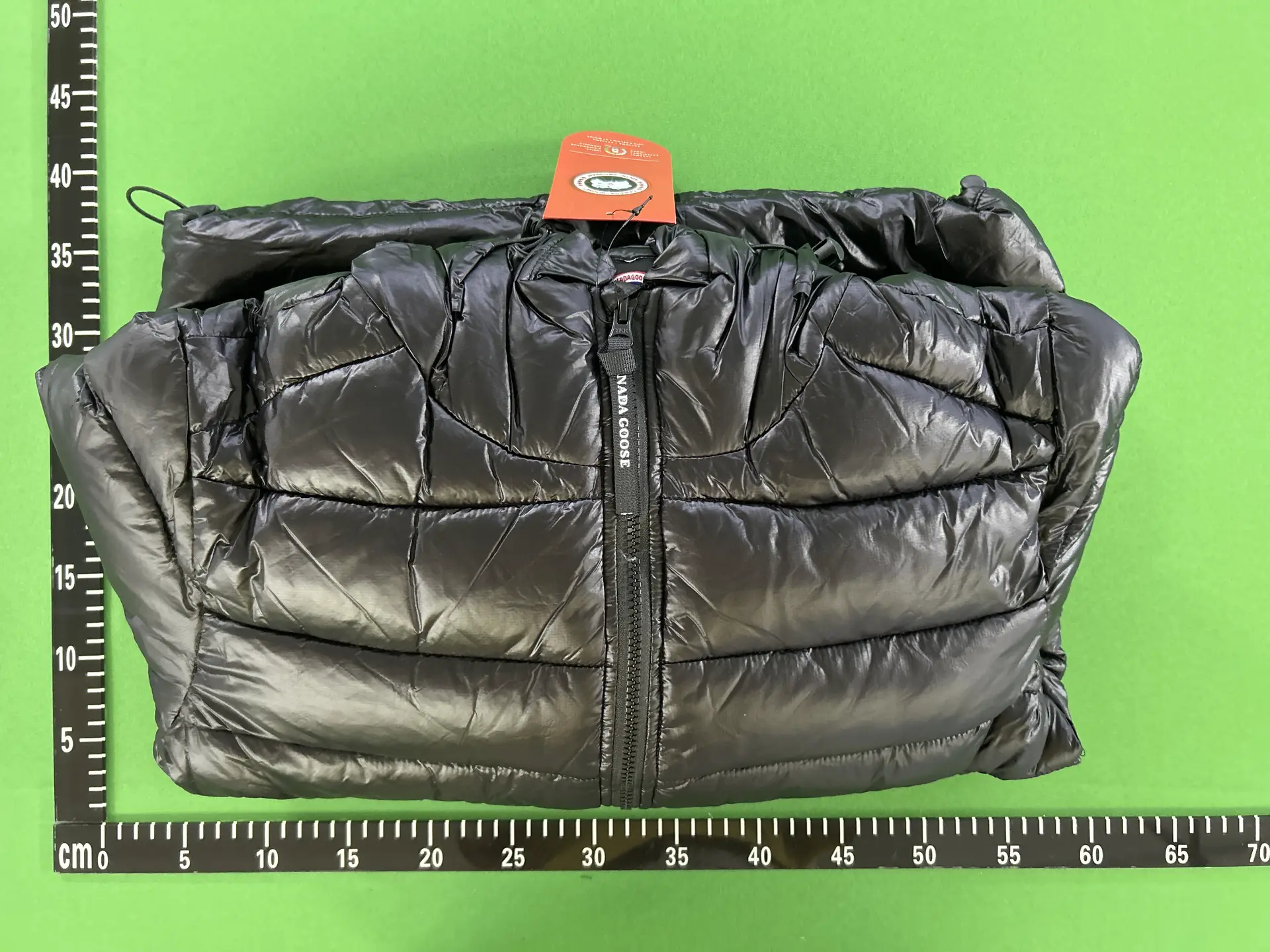 NADA GOOSE Black Puffer Jacket
