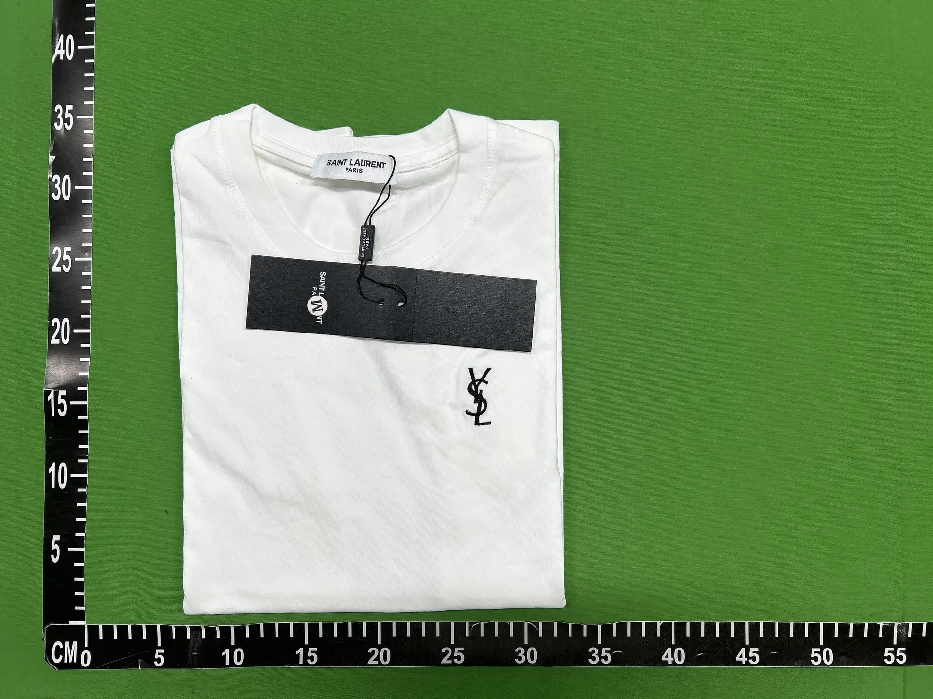 Saint Laurent Paris White T-Shirt