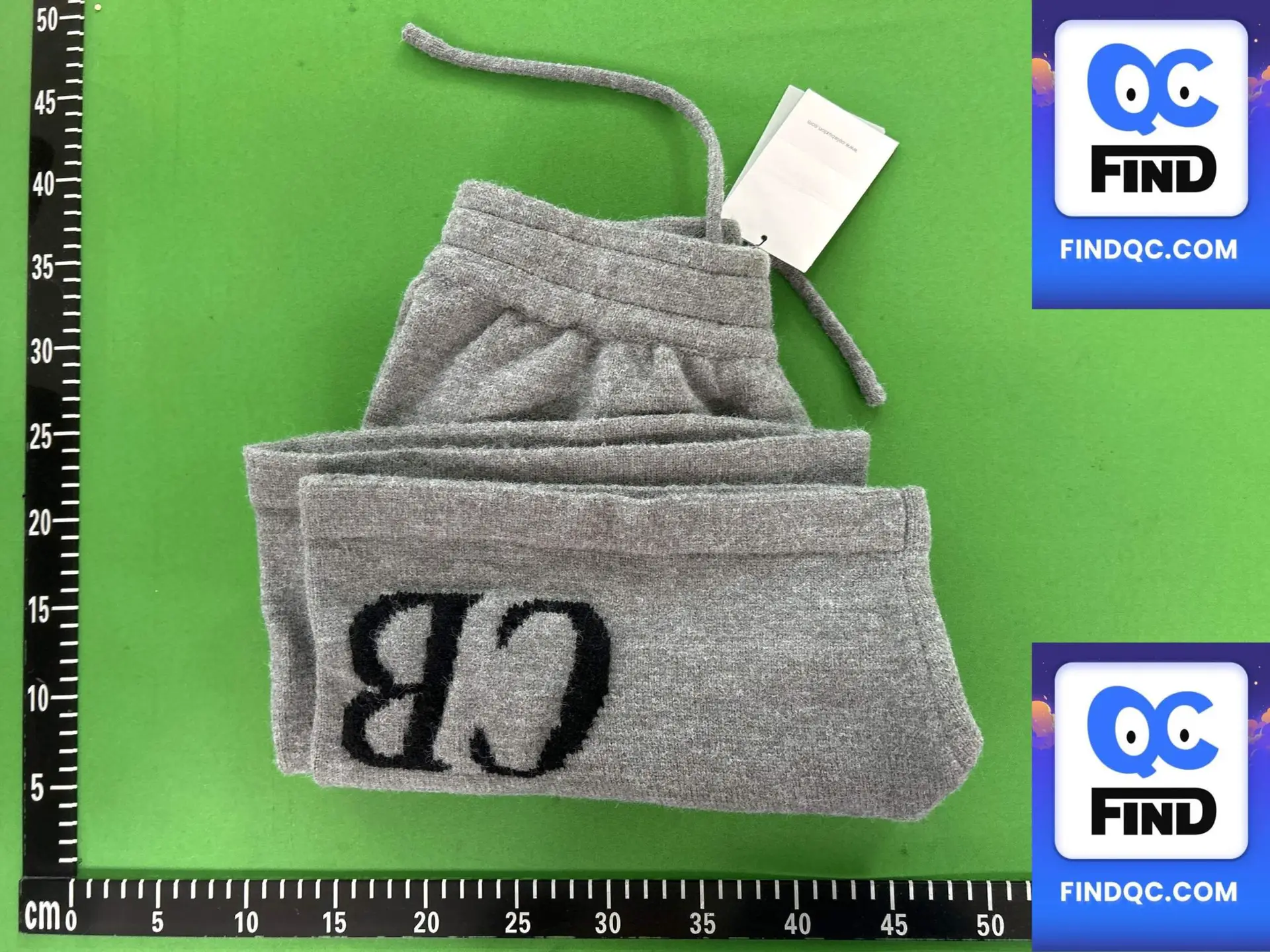 Cole Buxton CB Logo Knit Shorts Grey