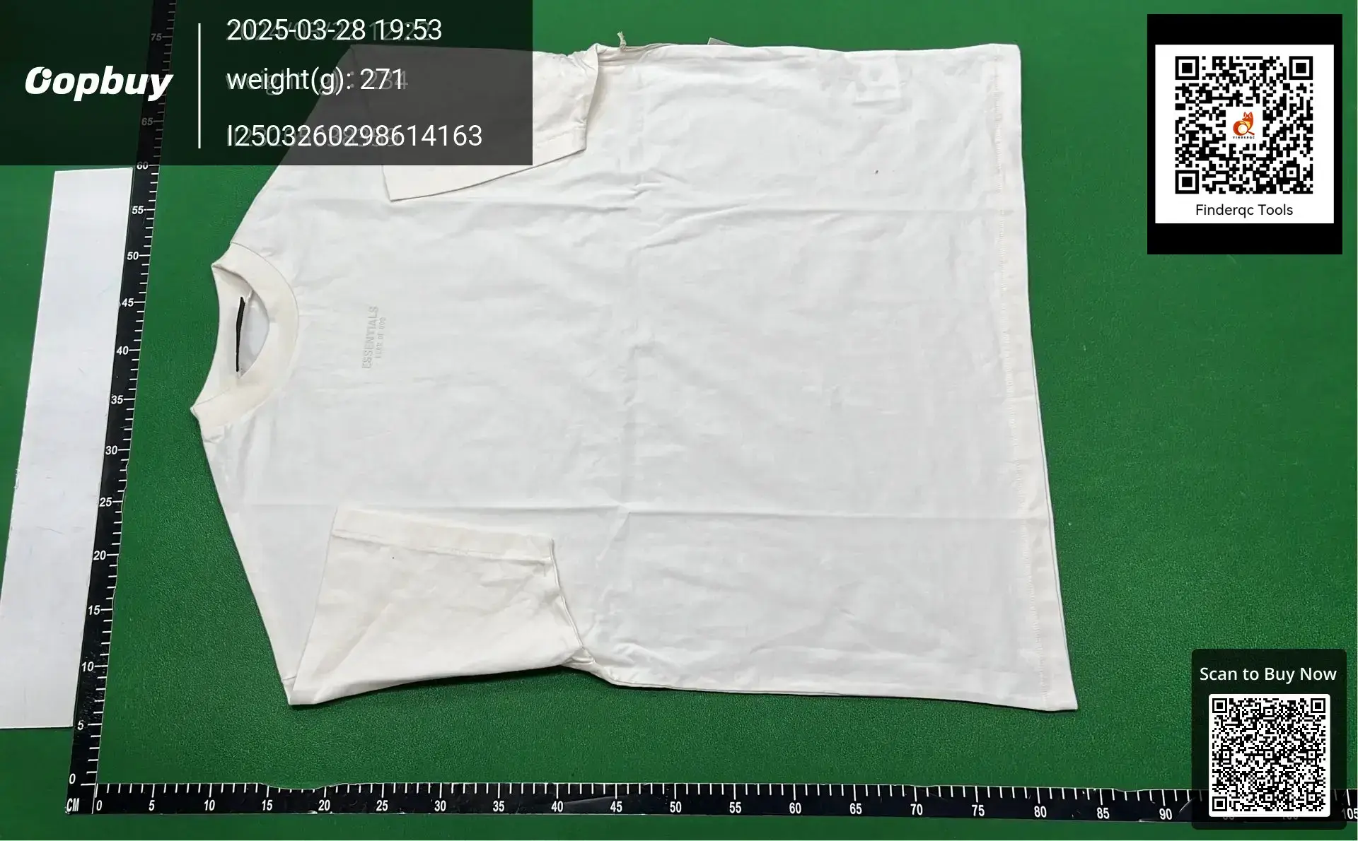 2023FW Cloud Series Short-sleeved T-shirt Printed ESSENTIALS Trendy Brand T-shirt SShirt Cross-border