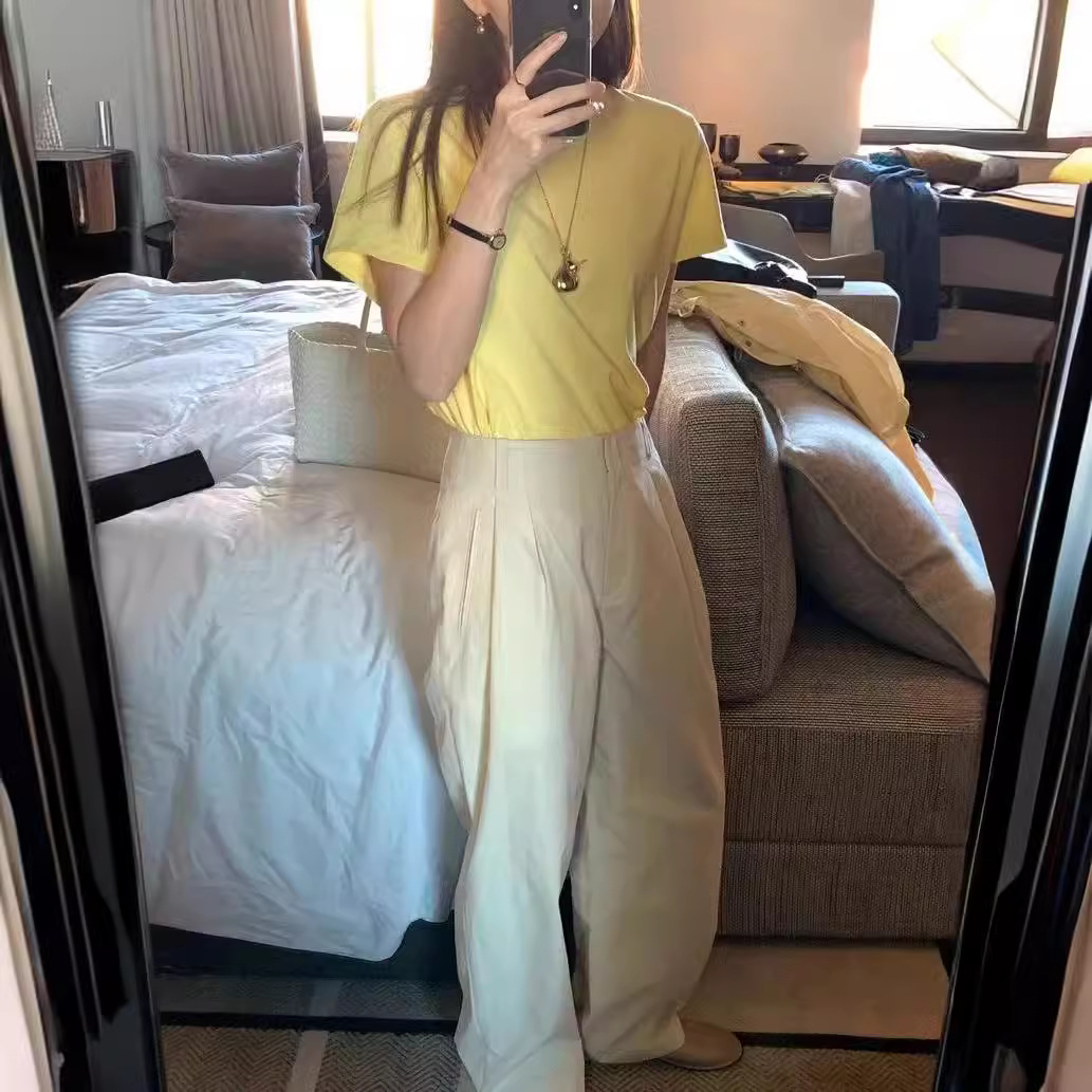 Now Ng South Korea Dongdaemun Lenobe Retro Style Suit Pants