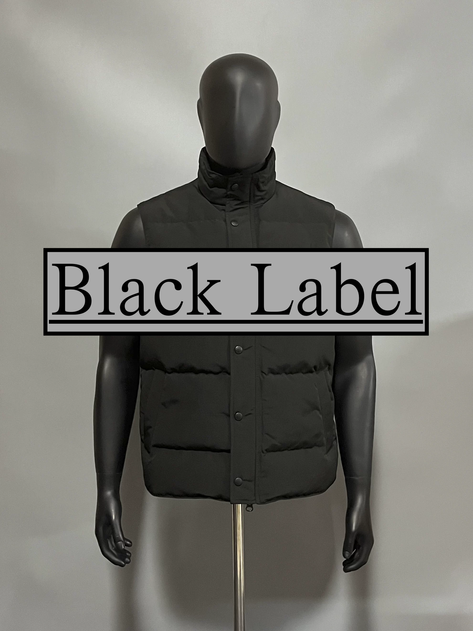 Black Label Gs Vest New Vest Foto QC de TAOBAO na Qualit.ly
