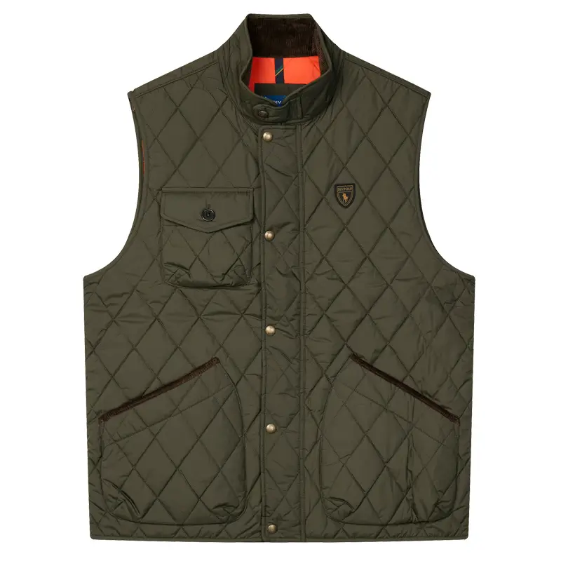[Cotton] Divpolo Paul Men vest Stand Collar 2024 New Business Casual Vest Mr 0023305