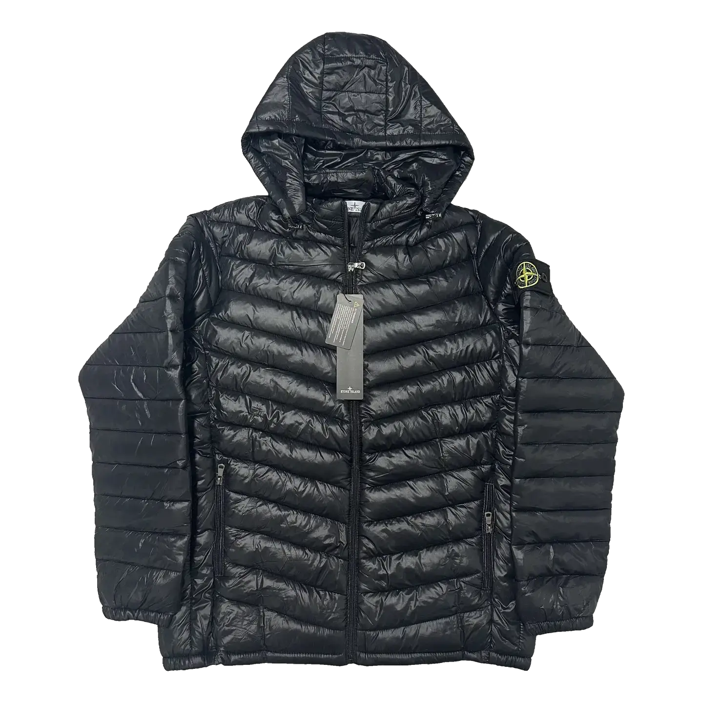 Stone Island Black Down Jacket