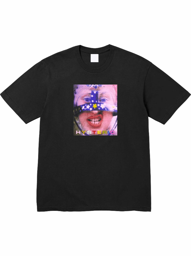 24FW HYSTERIC GLAMOUR HEADCASE TEE Tiara Short Sleeve Crewneck Tee