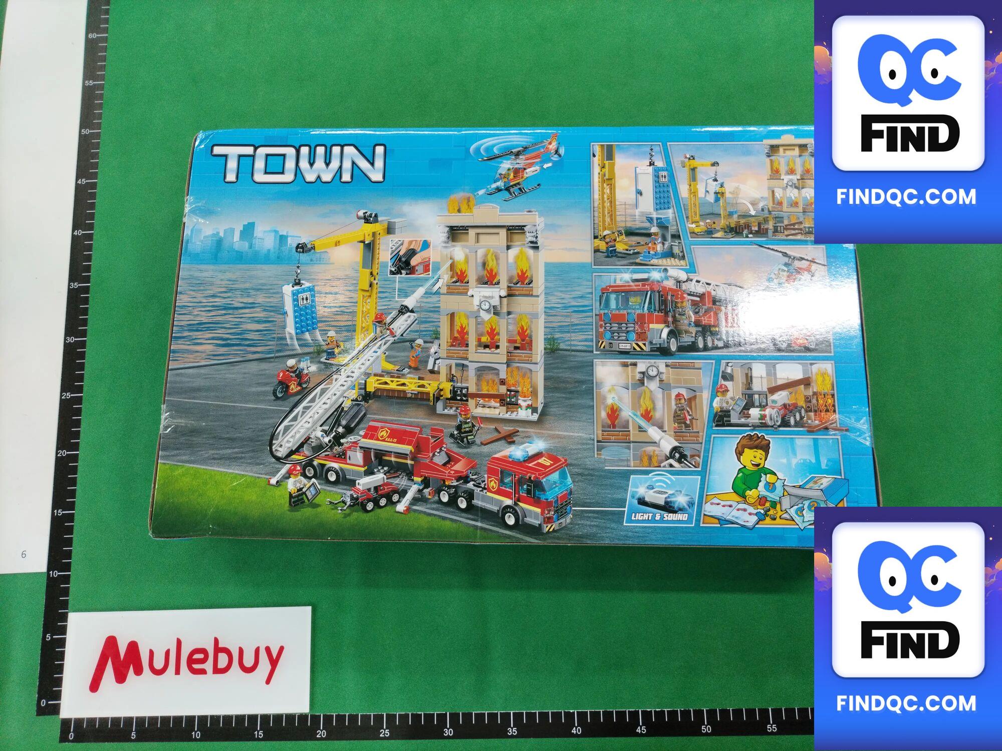 China Building Block City Series Police Fire Rescue Team 60216 Boys Educational Assembly Toy Gift 11216 QC