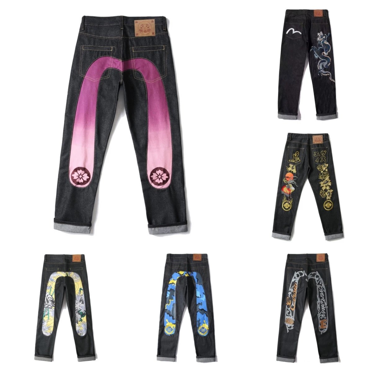 New fashionable and fashionable all-match jeans-003-DZBG