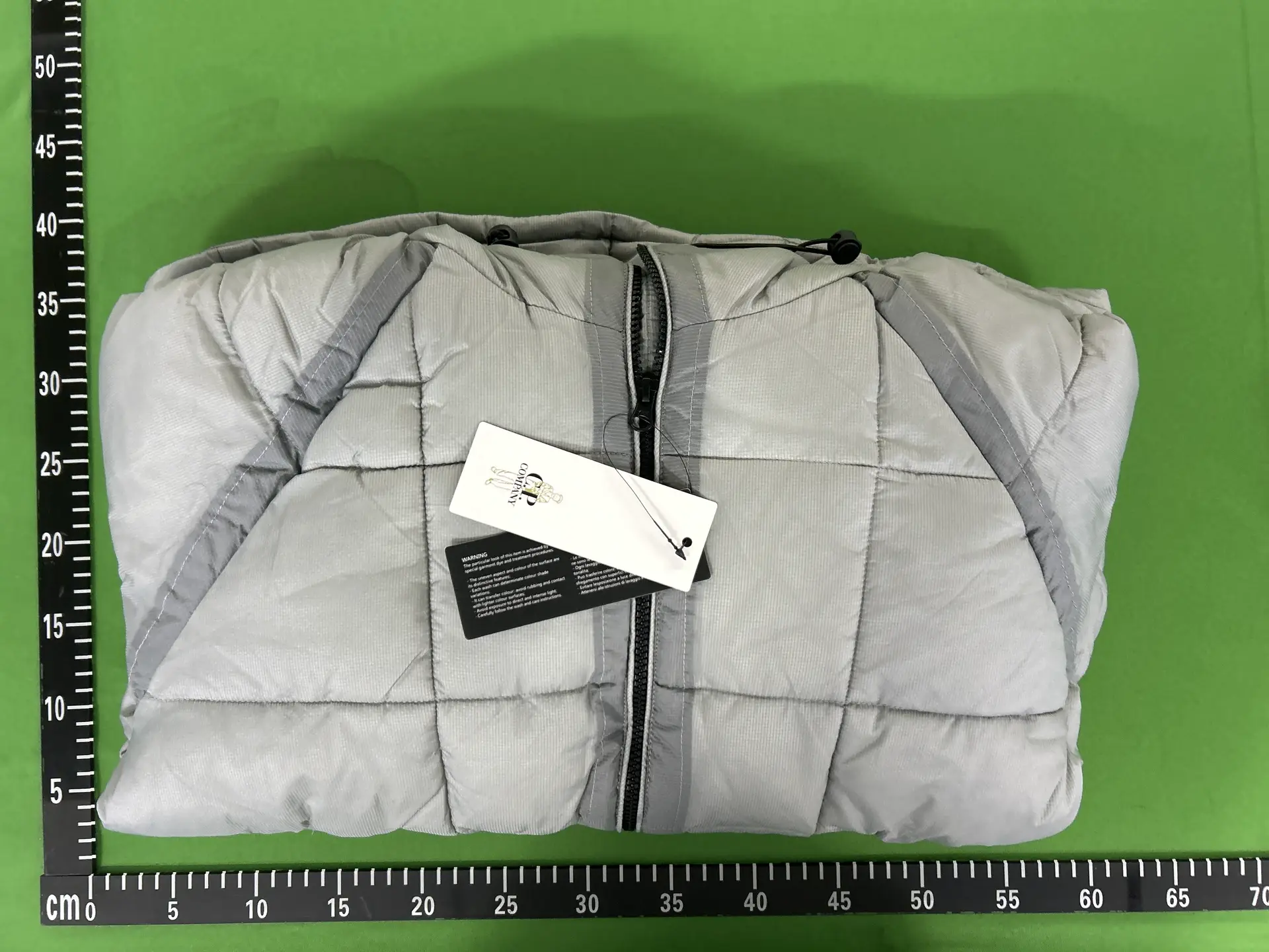 CP Company Padded Jacket Light Grey