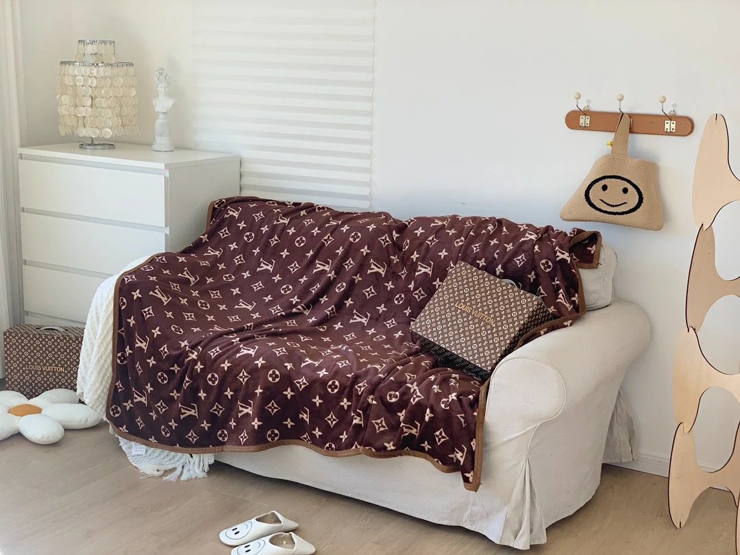 Louis Vuitton Monogram Blanket
