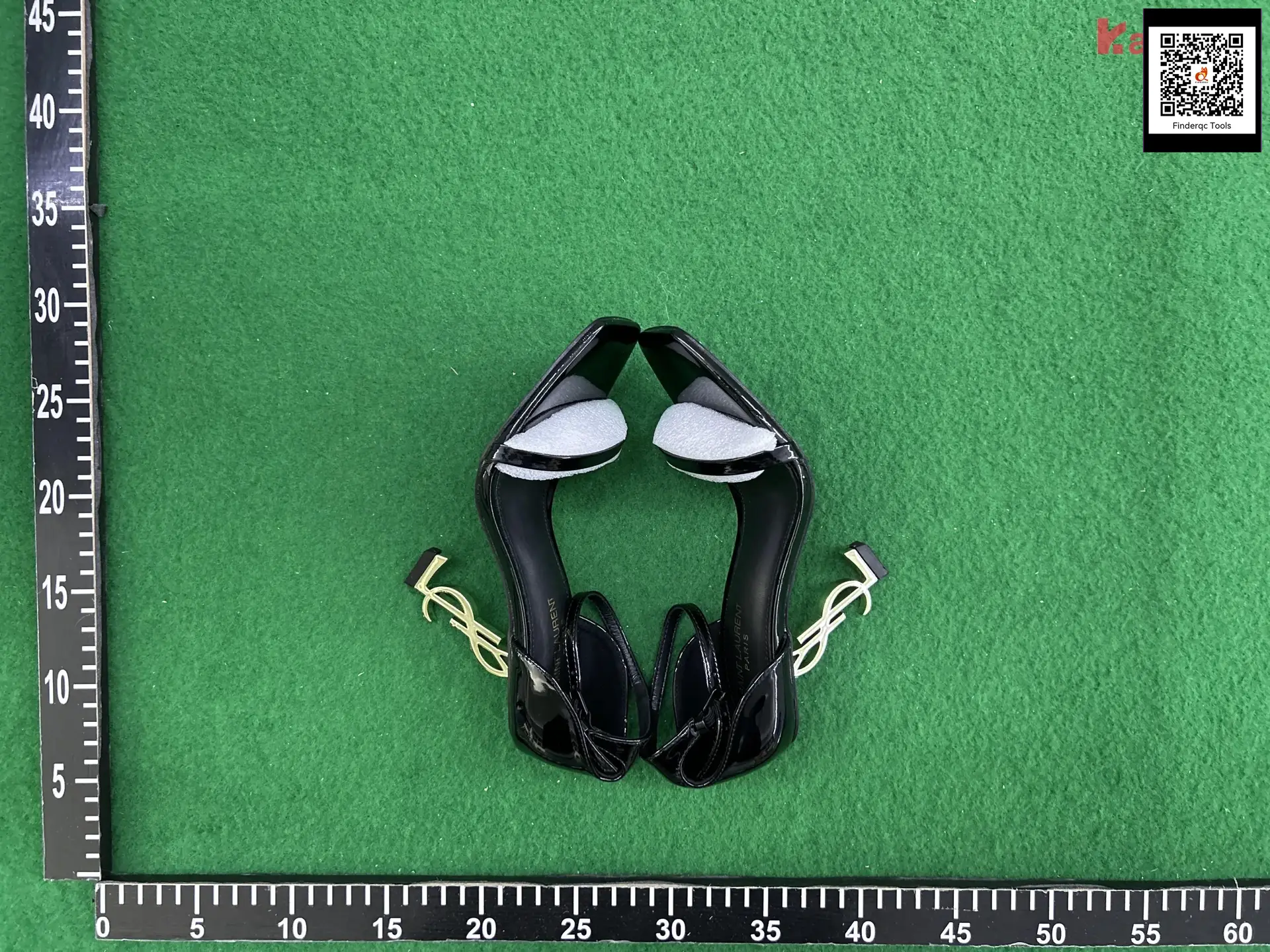 Saint Laurent Opyum Sandals Black